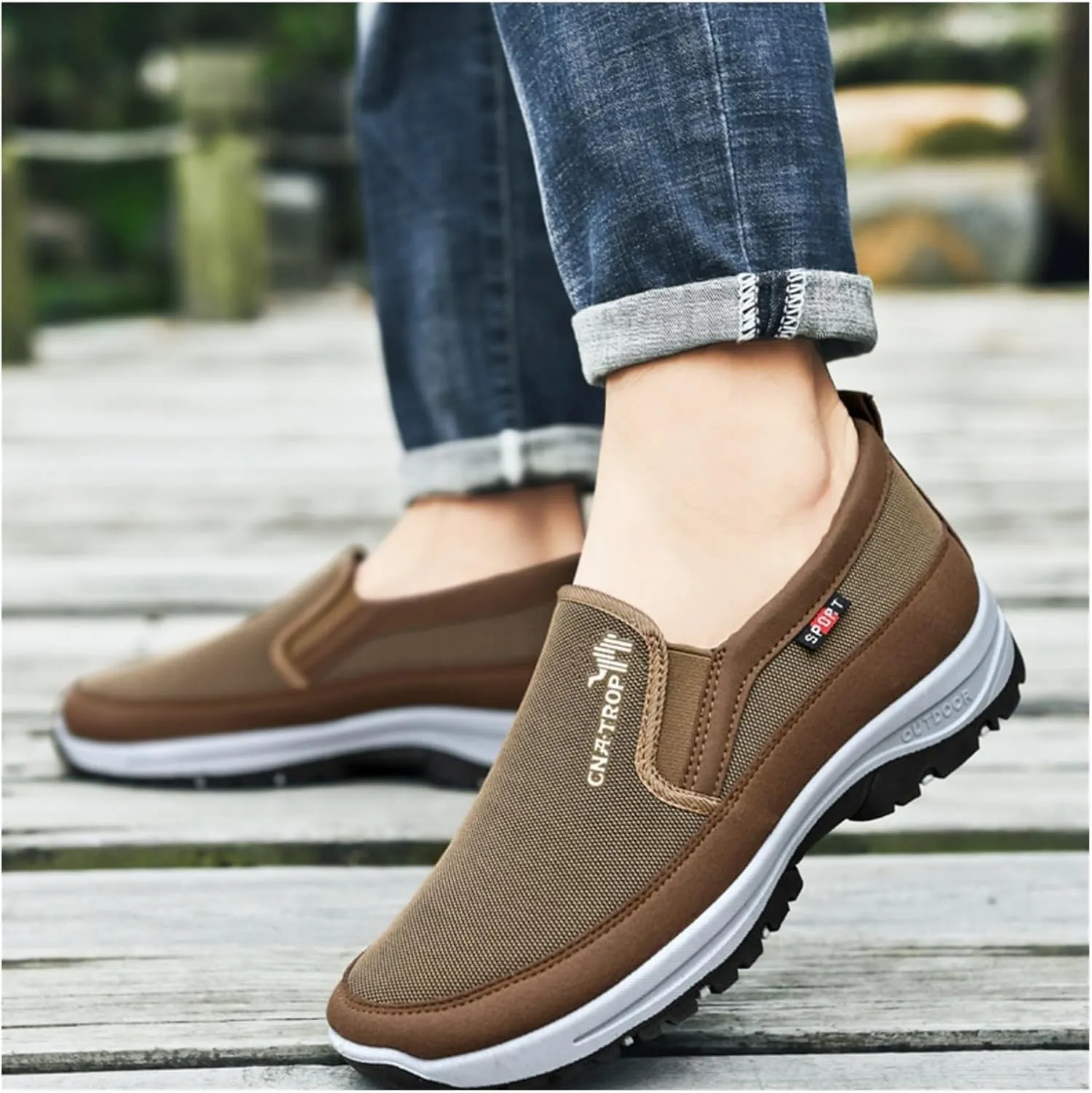 CNA Trop Orthopedic Shoes for Men, Fosterry Mens Slip On Shoes, Zapatos Ortopédicos para Hombre, Sketchers Columbia Shoes Men，Merrell Slip On Shoes for Men, Skechers Slip Ins