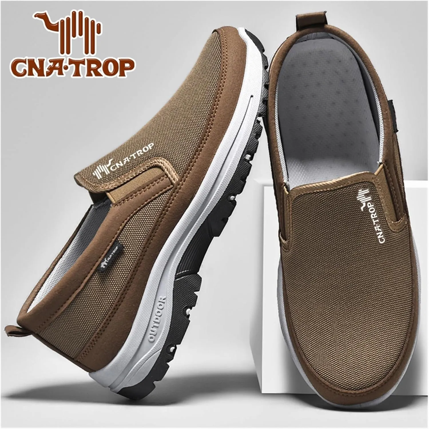 CNA Trop Orthopedic Shoes for Men, Fosterry Mens Slip On Shoes, Zapatos Ortopédicos para Hombre, Sketchers Columbia Shoes Men，Merrell Slip On Shoes for Men, Skechers Slip Ins