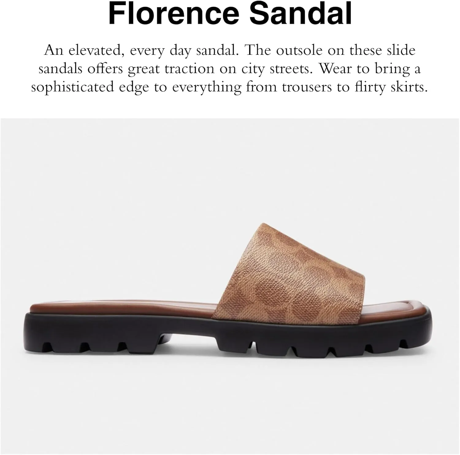 Coach Women's Florence Slide Sandal