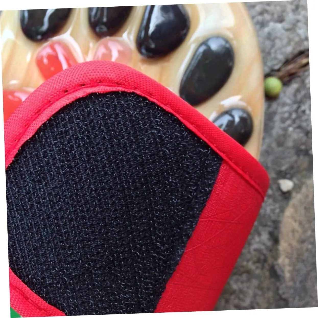 Cobblestone Foot Massager Slippers Leg Massager for Circulation Size 37-38