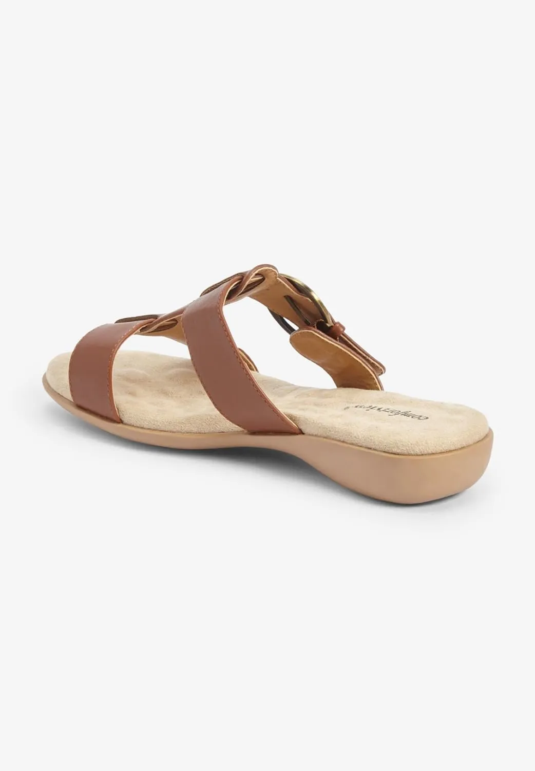 Comfortview Women's The Dawn Slip On Sandal (Wide Widths Available)
