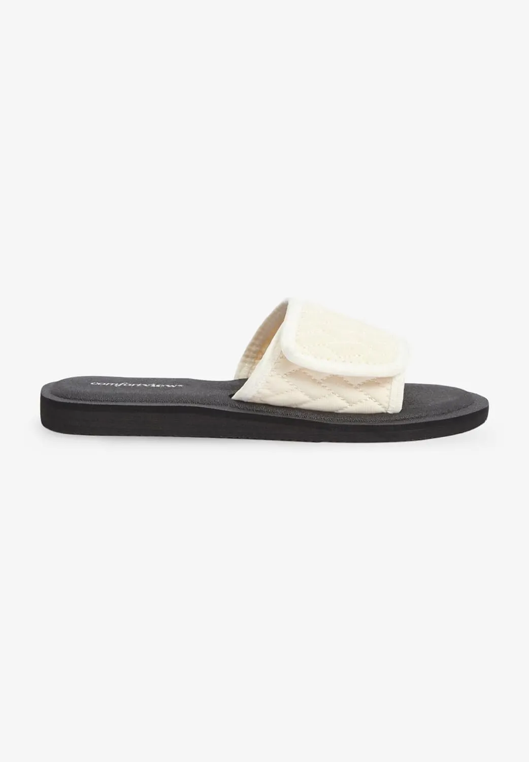 Comfortview Women's The Palmer Slip On Sandal (Wide Widths Available)