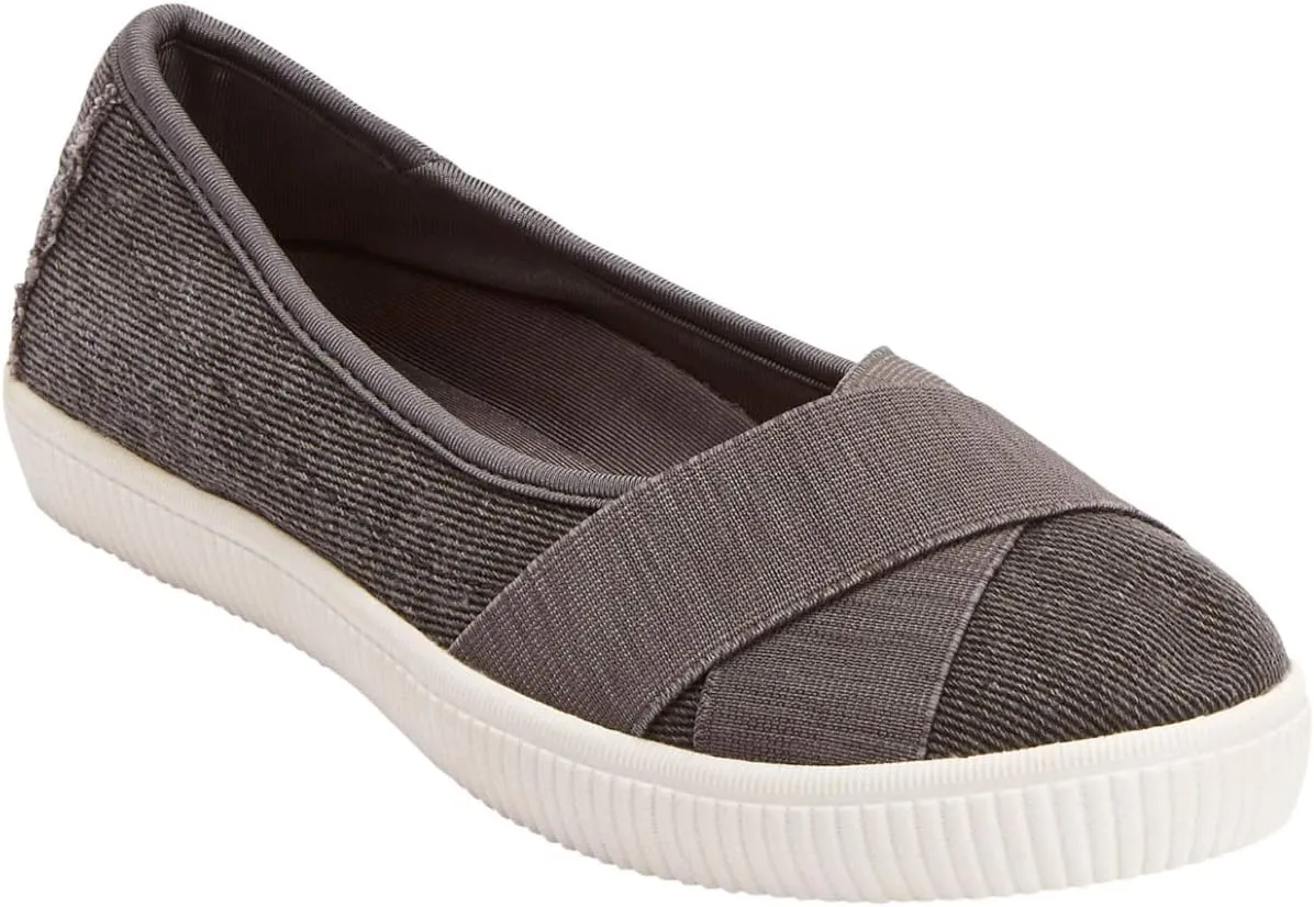 Comfortview Women's Wide Width The Jazlyn Slip-On