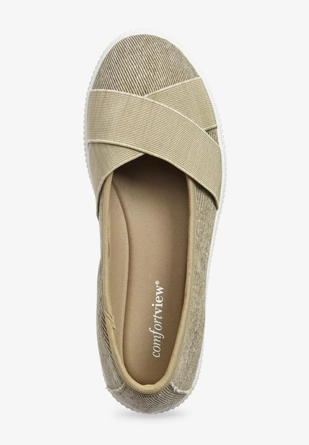 Comfortview Women's Wide Width The Jazlyn Slip-On
