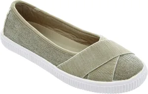Comfortview Women's Wide Width The Jazlyn Slip-On