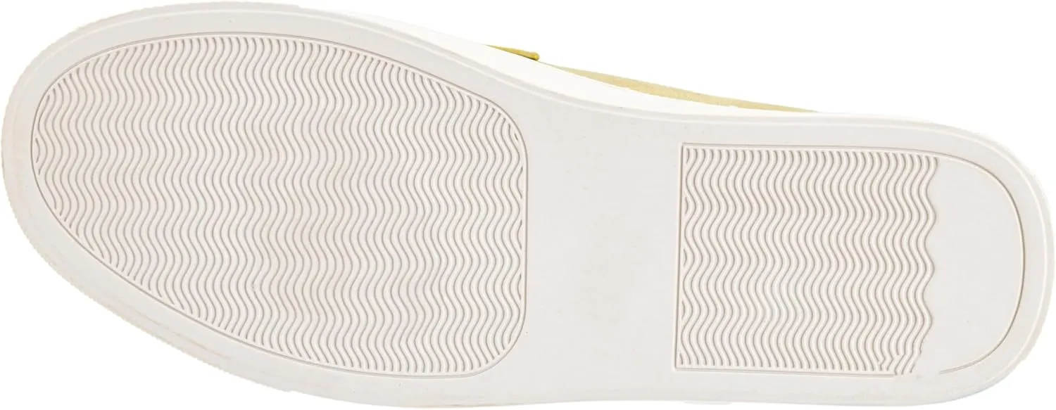 Corkys Footwear Women's Chain Reaction Slip on Fashion Sneaker - Featuring a Chain Detail on The Upper, A Moc Toe, and A Comfortable Insole for All Day Wear - Raffia, Size 11