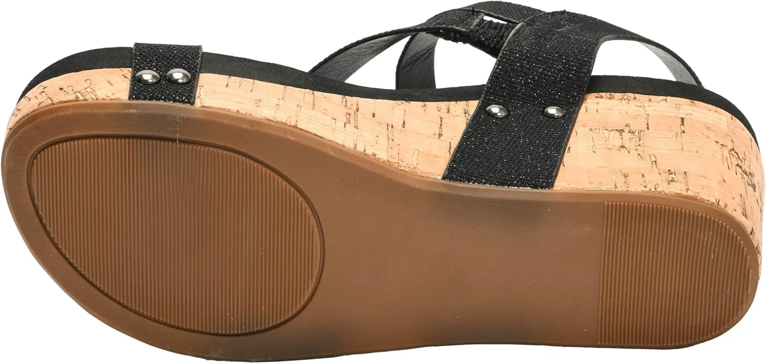 Corkys Footwear Women's Spring Fling 2.5in Wedge Sandal