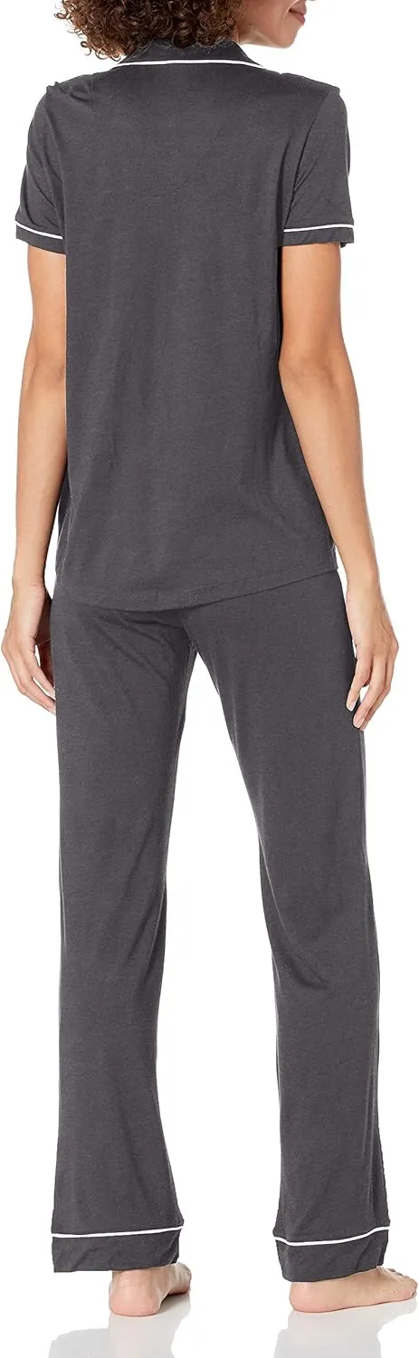 Cosabella Women's Bella Shortsleeve Top & Pant Pajama Set