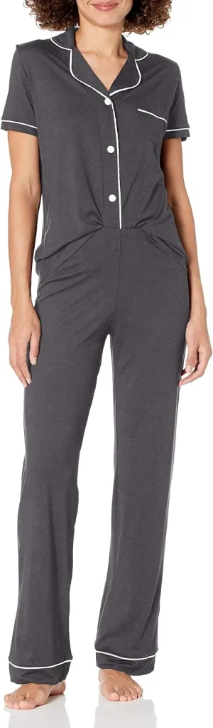 Cosabella Women's Bella Shortsleeve Top & Pant Pajama Set