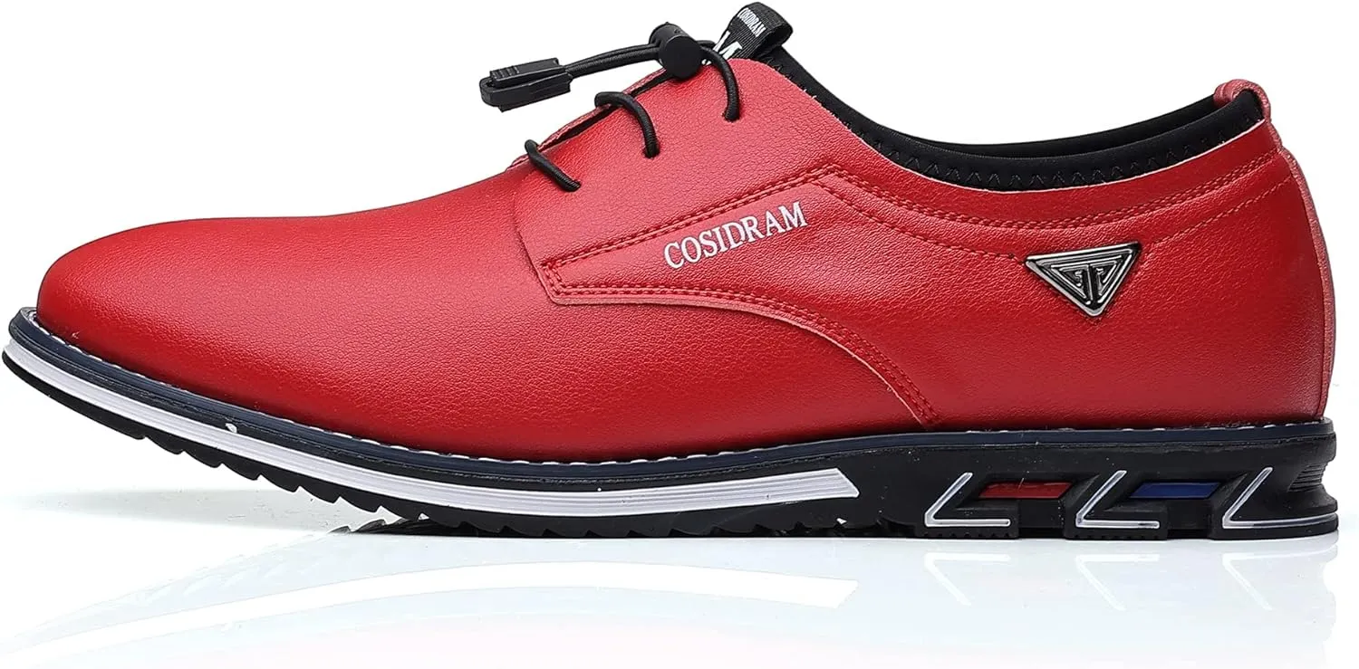 COSIDRAM Mens Casual Shoes Business Slip-on Shoes Comfort Fashion Office Shoes for Male