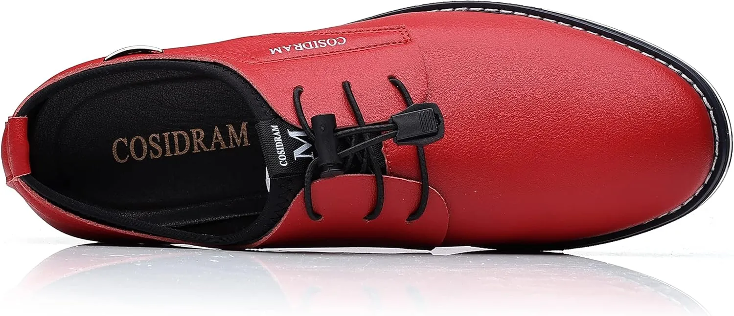COSIDRAM Mens Casual Shoes Business Slip-on Shoes Comfort Fashion Office Shoes for Male