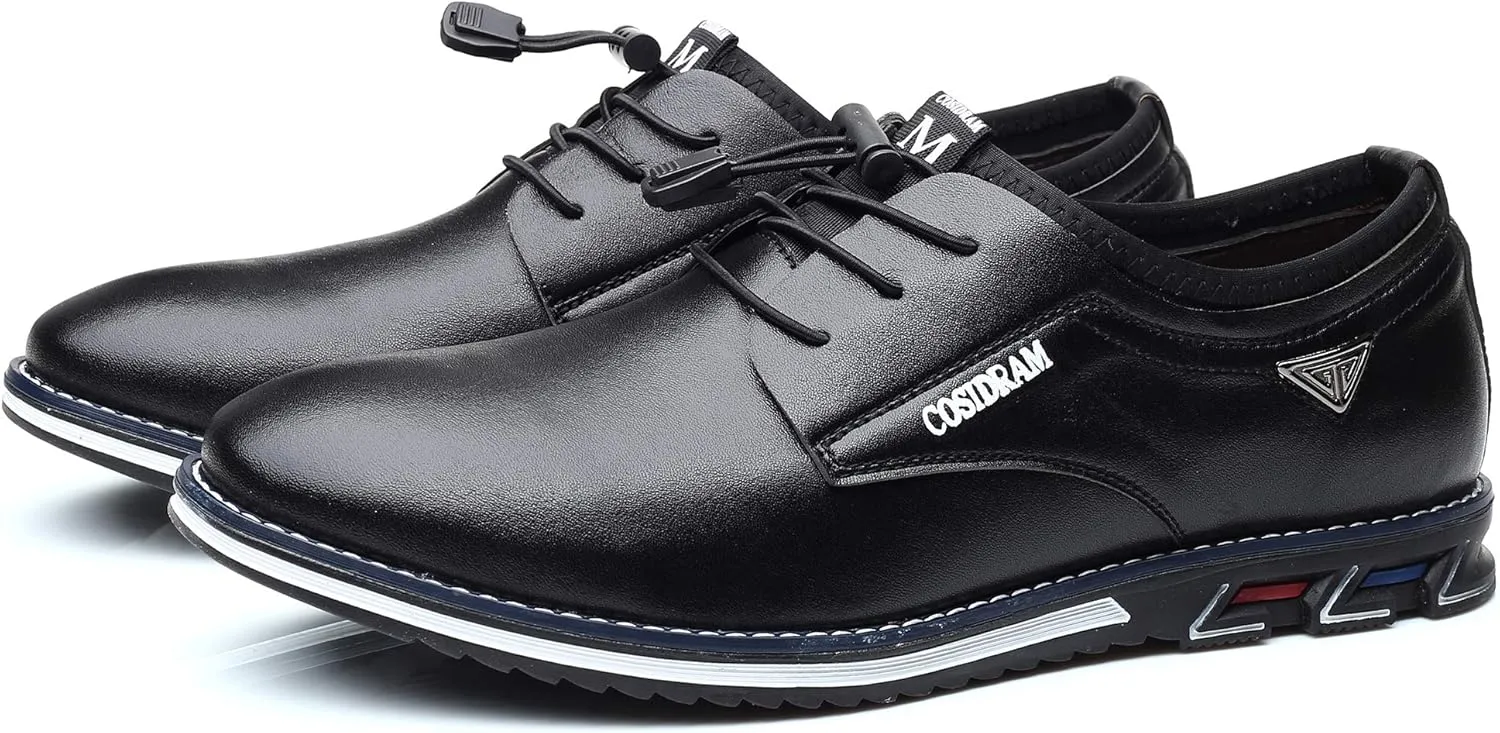 COSIDRAM Mens Casual Shoes Business Slip-on Shoes Comfort Fashion Office Shoes for Male
