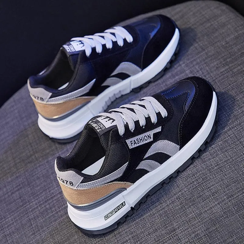 Couple Men's Shoes Flat Leisure Junior High School Students Running