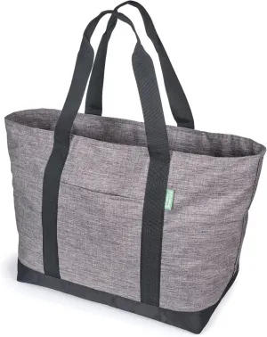 Creative Green Life Stylish Tote Bag for Women & Men - A Foldable Extra Large Tote Bag with Zipper You’ll Love for Years