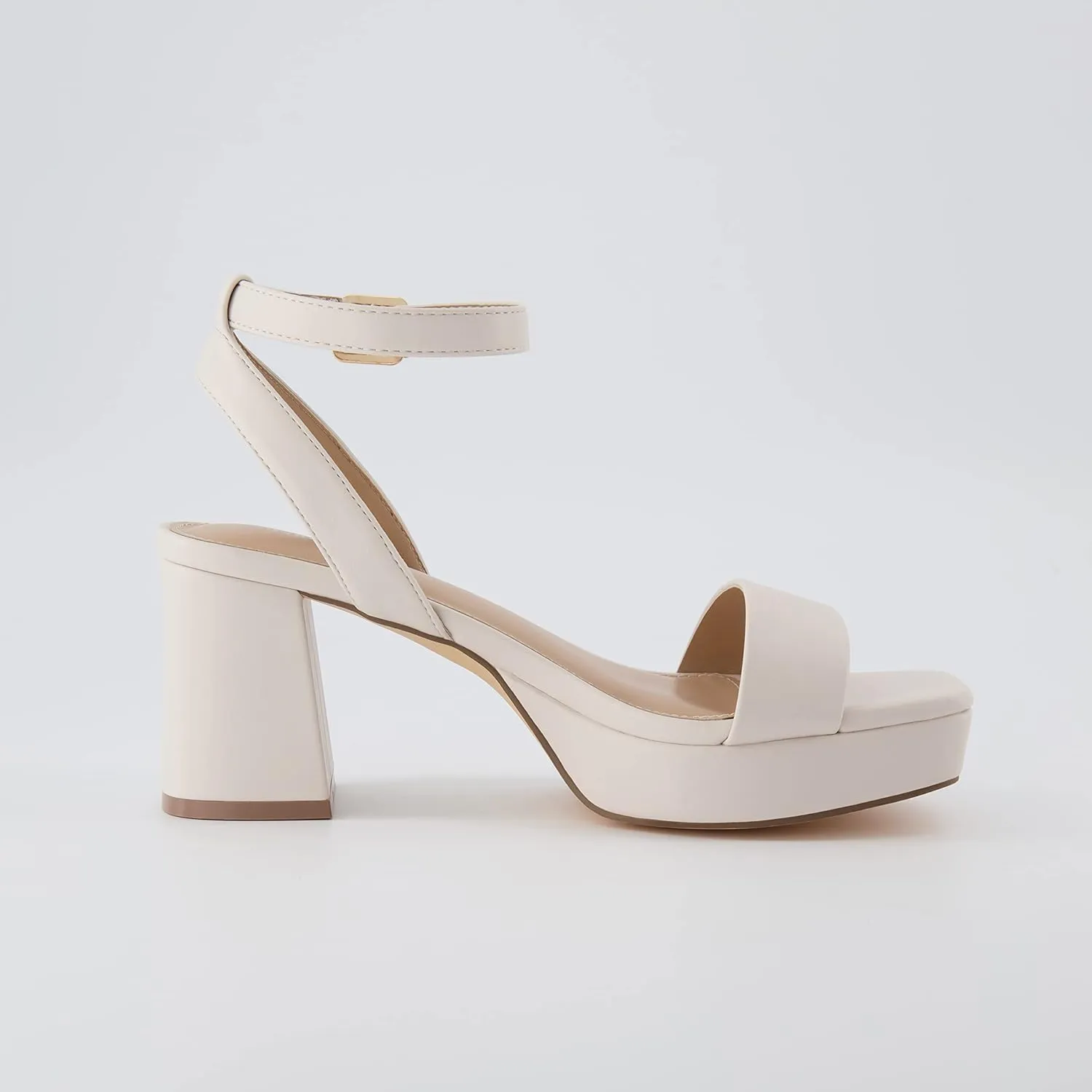 CUSHIONAIRE Women's Cherry platform dress sandal  Memory Foam and Wide Widths Available