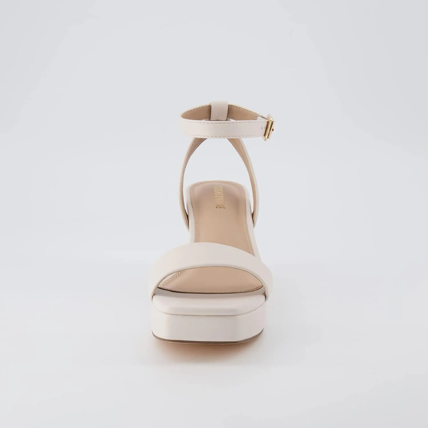 CUSHIONAIRE Women's Cherry platform dress sandal  Memory Foam and Wide Widths Available