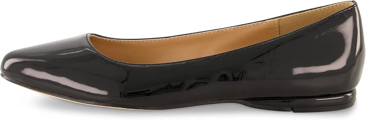 CUSHIONAIRE Women's Francie Flat with  Comfort Foam and Wide Widths Available