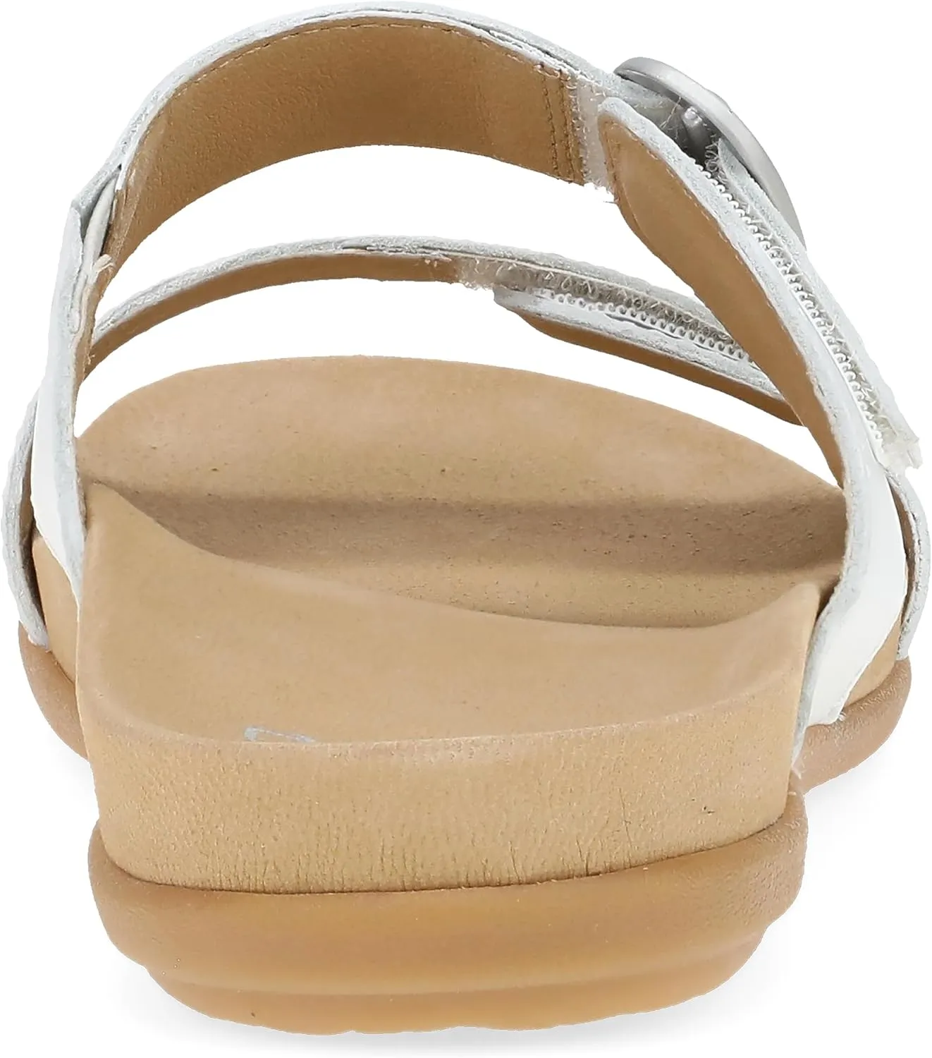 Dansko Justine Adjustable Sandal for Women - Leather Linings and Uppers for All-Day Comfort - Dual-Density EVA Footbed and Lightweight Rubber Outsole for Long-Lasting Wear