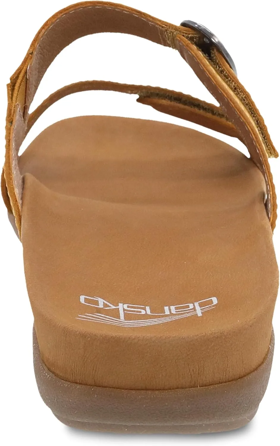Dansko Justine Adjustable Sandal for Women - Leather Linings and Uppers for All-Day Comfort - Dual-Density EVA Footbed and Lightweight Rubber Outsole for Long-Lasting Wear