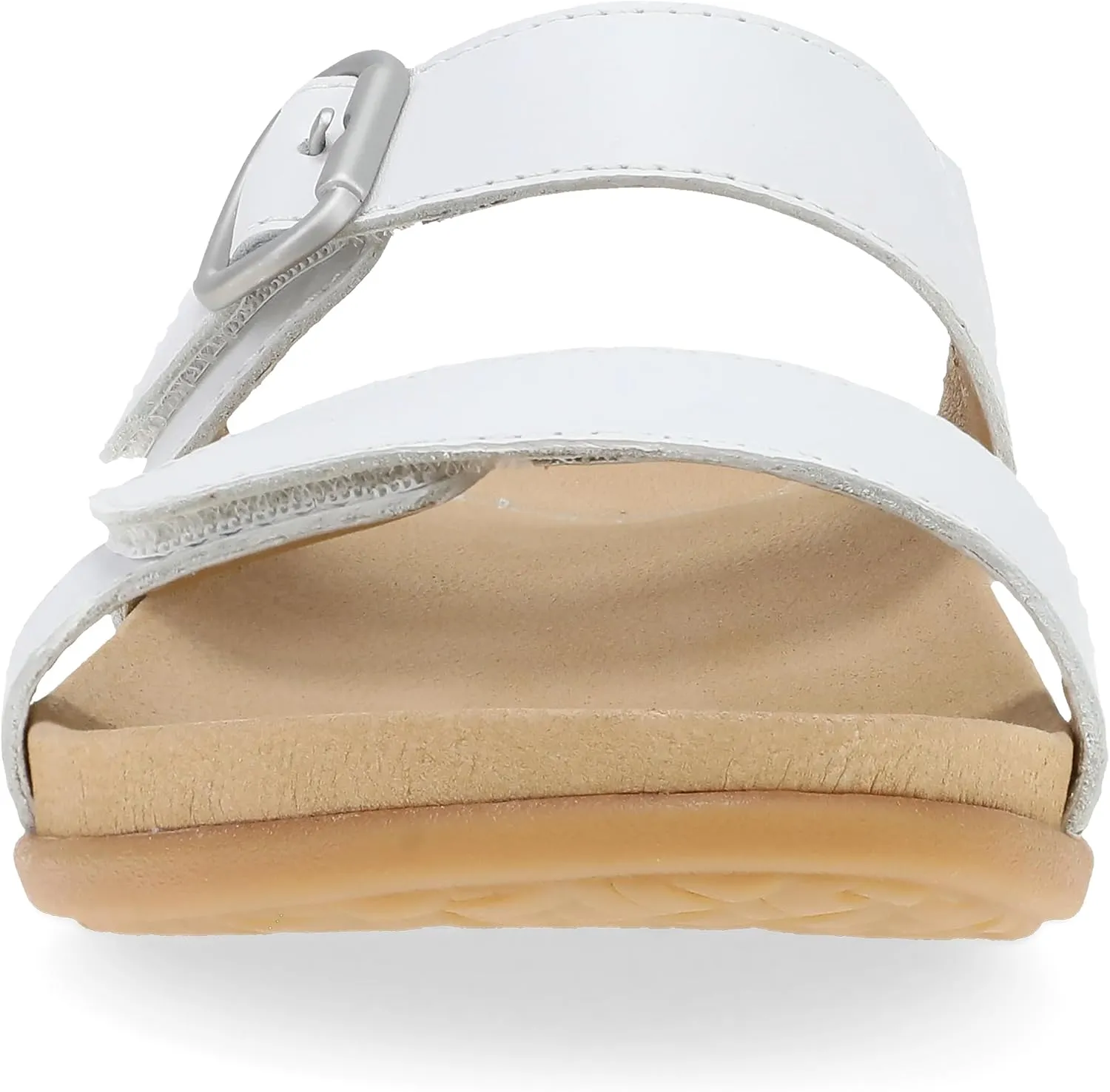 Dansko Justine Adjustable Sandal for Women - Leather Linings and Uppers for All-Day Comfort - Dual-Density EVA Footbed and Lightweight Rubber Outsole for Long-Lasting Wear