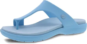 Dansko Krystal Slip-On Thong Sandal for Women – Lightweight and Durable, Easy Clean Molded EVA –Natural Arch Technology for Added Support