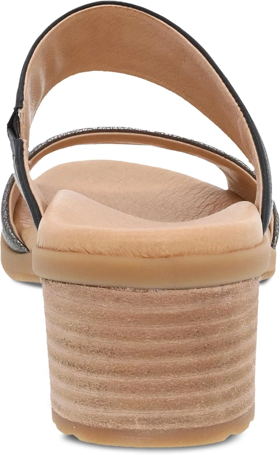 Dansko Theresa Multi-Strap Slip-On Sandal for Women - A Subtle Heel and Memory Foam for All-Day Comfort - Soft Leather and Unique Design for Ease from Work to Event