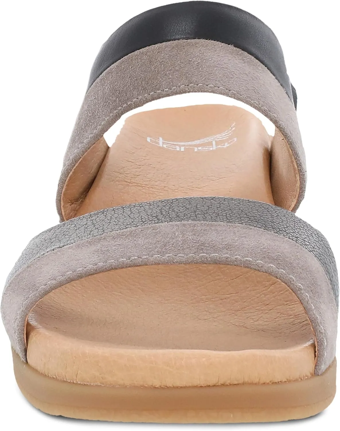 Dansko Theresa Multi-Strap Slip-On Sandal for Women - A Subtle Heel and Memory Foam for All-Day Comfort - Soft Leather and Unique Design for Ease from Work to Event