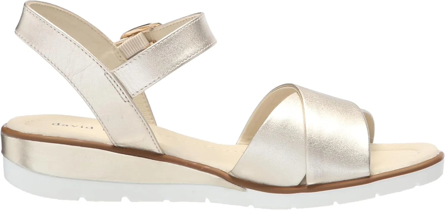 David Tate Women's Lunar Flat Sandal