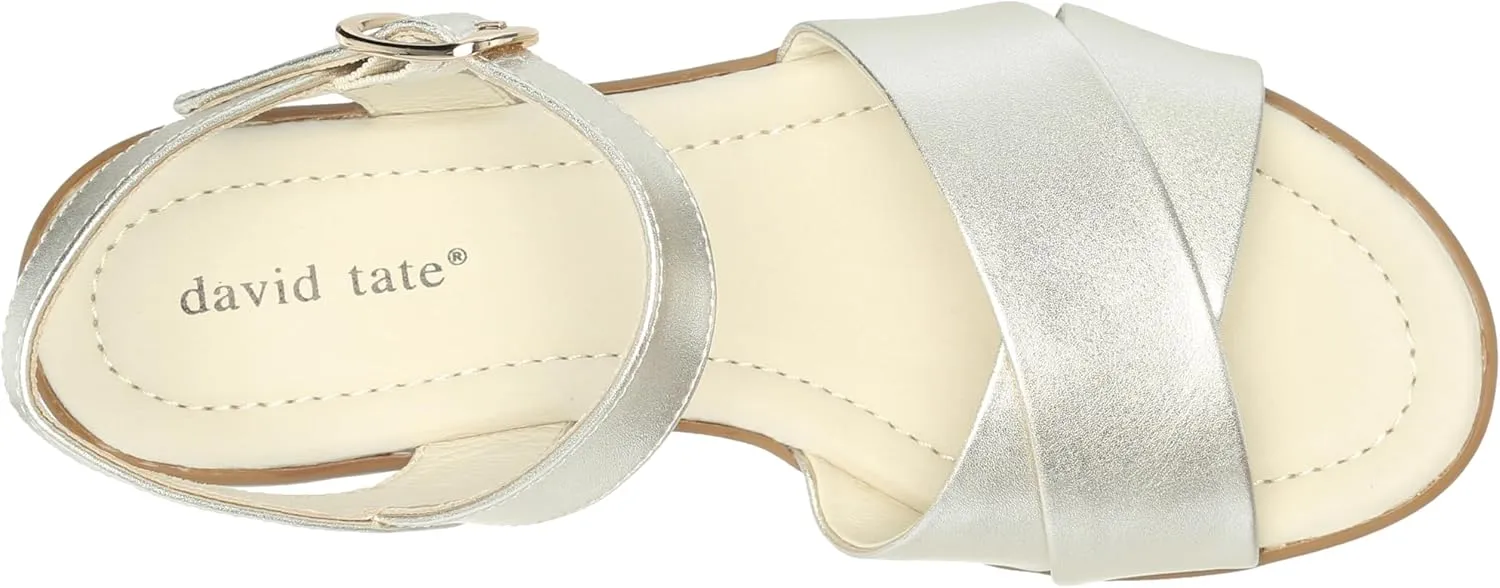 David Tate Women's Lunar Flat Sandal