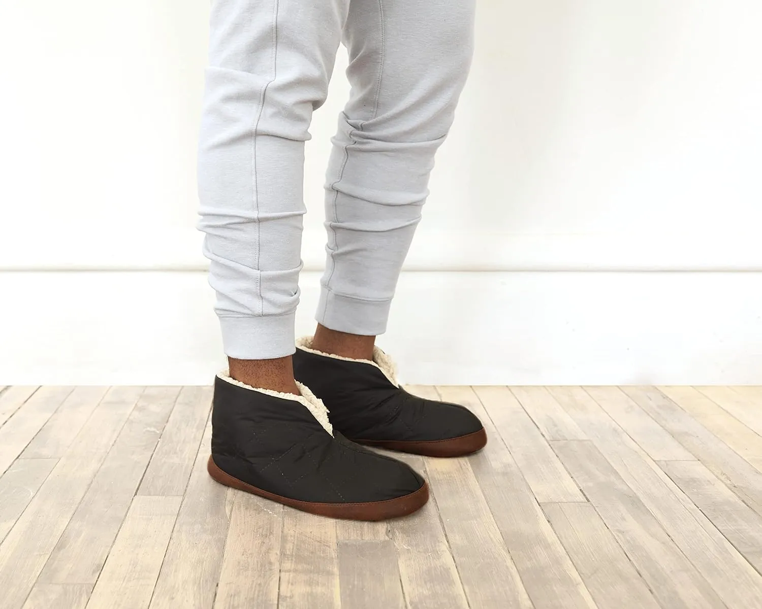 Dearfoams Men's Heritage Warm Up Bootie