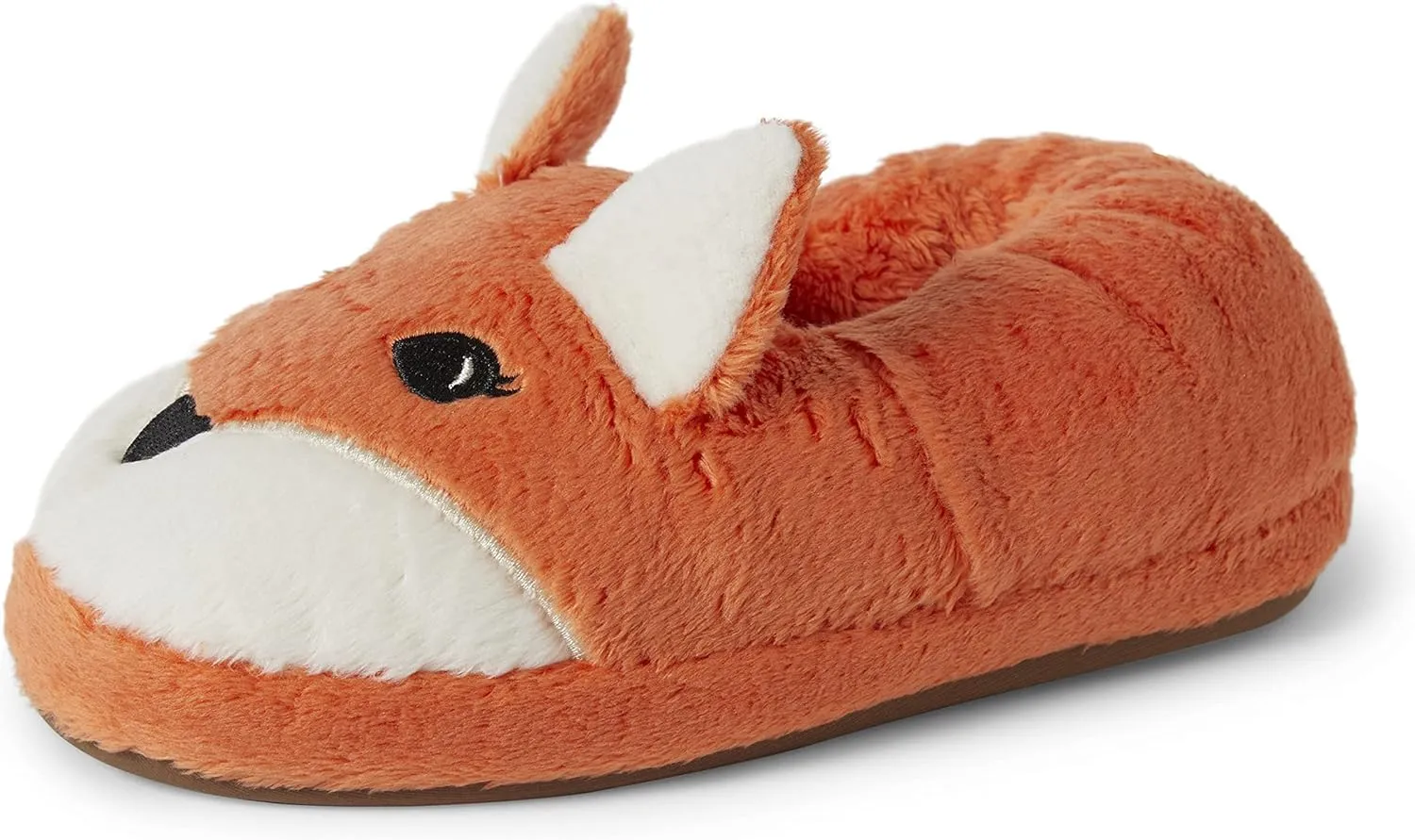 Dearfoams Toddler & Kids' Cute Shark, Cow, Unicorn, Dog, Dinosaur and Animal Critter Slippers