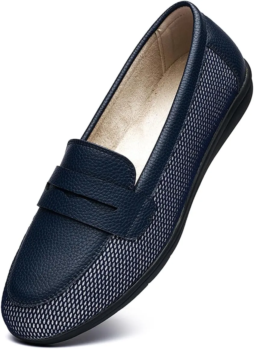 DeYashopin Women's Flats Shoes Non-Slip Ballet Shoes for Dressy Occasions,Walking and Driving Lightweight & Flexible for Comfort
