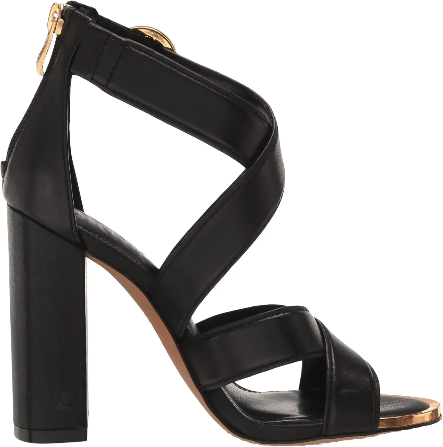 DKNY Women's Transitional Emelen-Strappy San Heeled Sandal