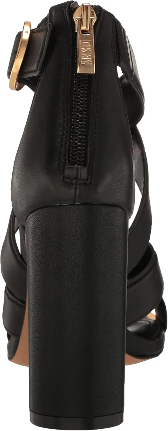 DKNY Women's Transitional Emelen-Strappy San Heeled Sandal