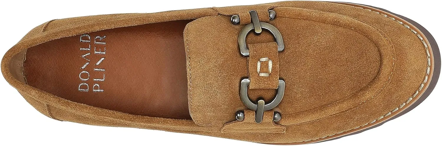 Donald Pliner Women's Clio Loafers, Slip-On Shoes, Comfortable Loafers for All Day Walking