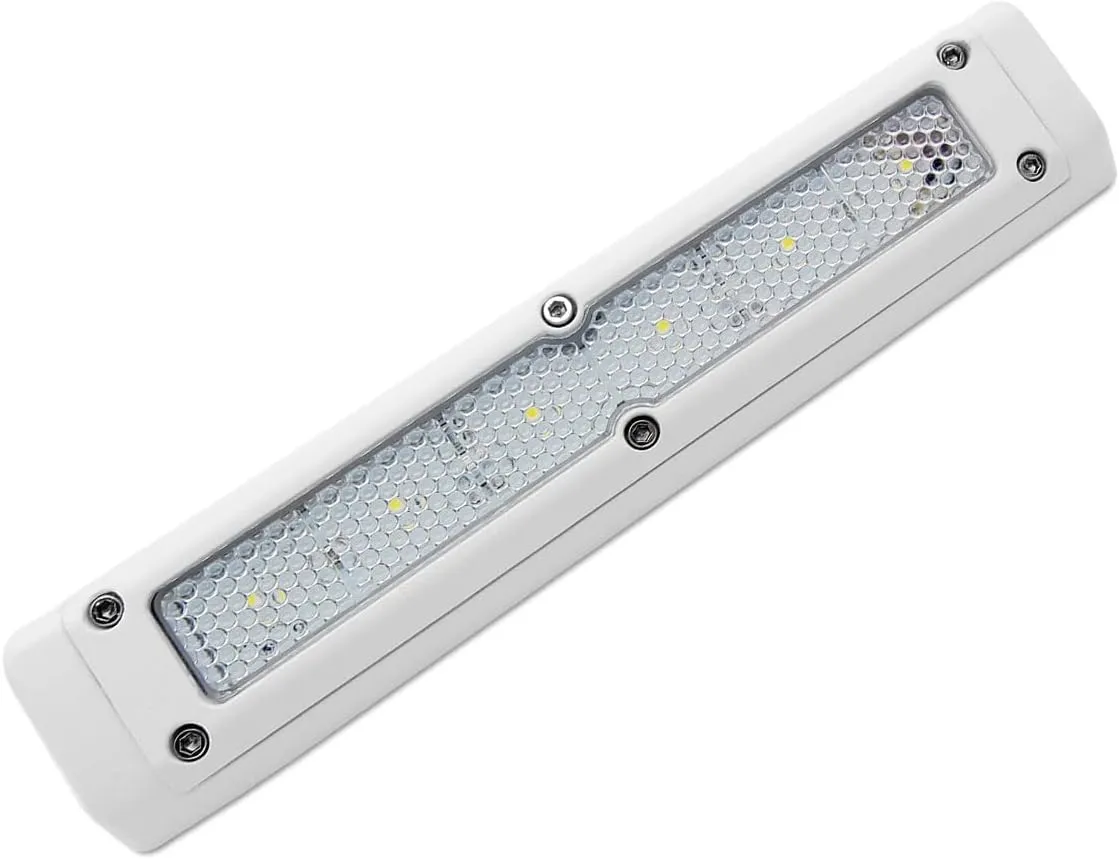 Dream lighting RV Exterior LED Porch Awning Light 12V 720LM RV Trailer Heavy Duty Cool White Lighting 7.8inch