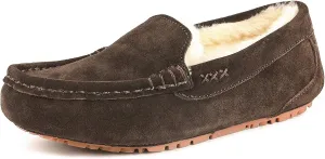 DREAM PAIRS Women's Fuzzy House Slippers Cozy Faux Fur Micro Suede Moccasins Slip on Loafer Shoes for Indoor and Outdoor
