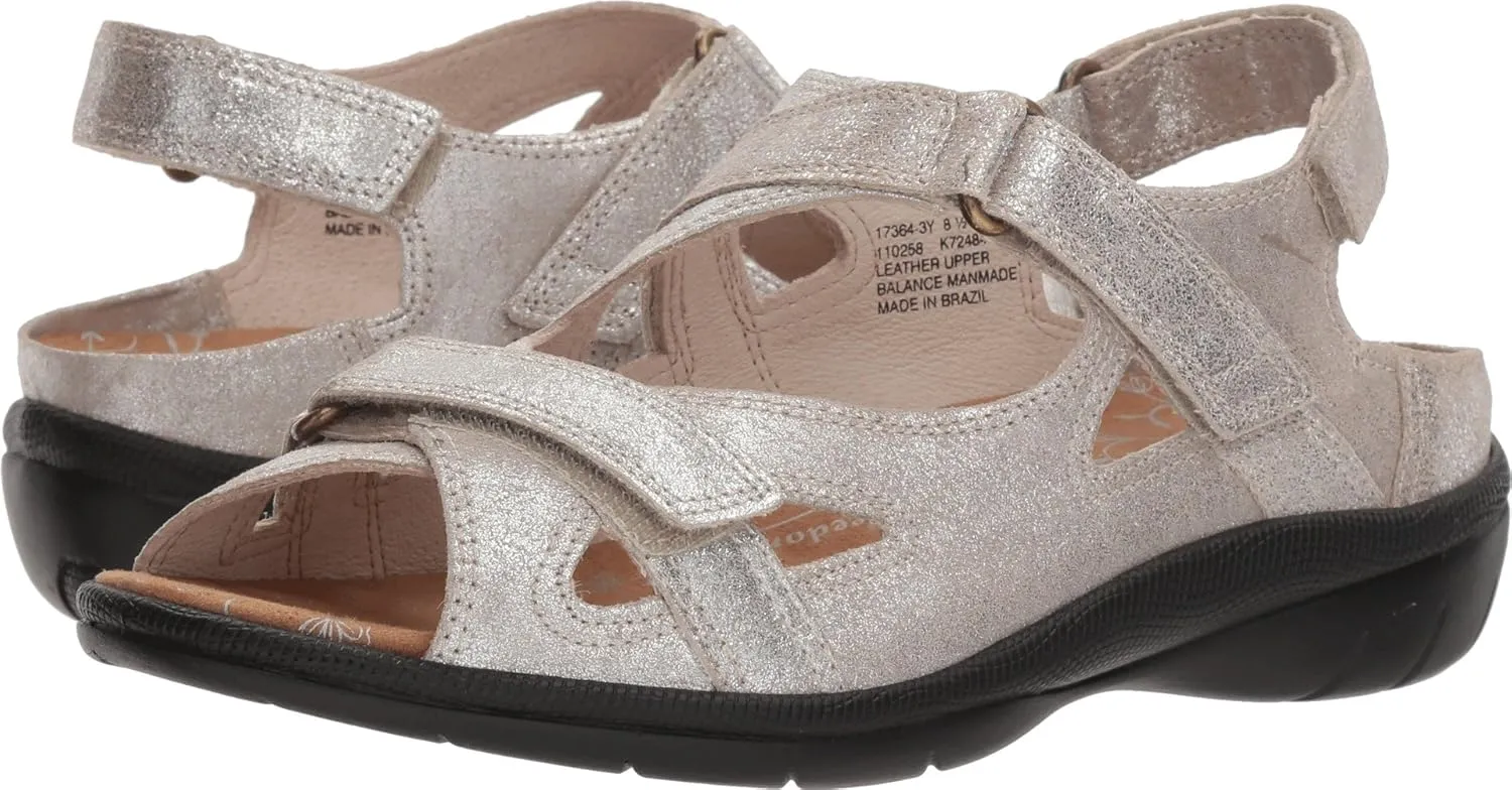 Drew Women's Lagoon Barefoot Freedom Adjustable Sandals with Removable Insoles