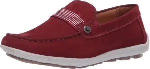 Driver Club USA Unisex-Child Boys/Girls Leather Luxury Fashion Driving Loafer with Grow Grain Detail