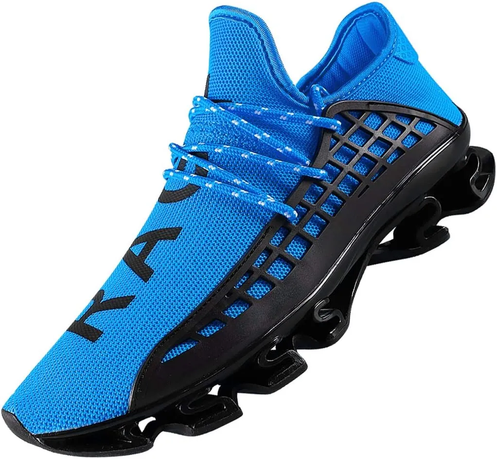DUORO Mens Slip On Road Running Shoes Breathable Lightweight Comfortable Walking Shoes Athletic Gym Tennis Shoes for Men