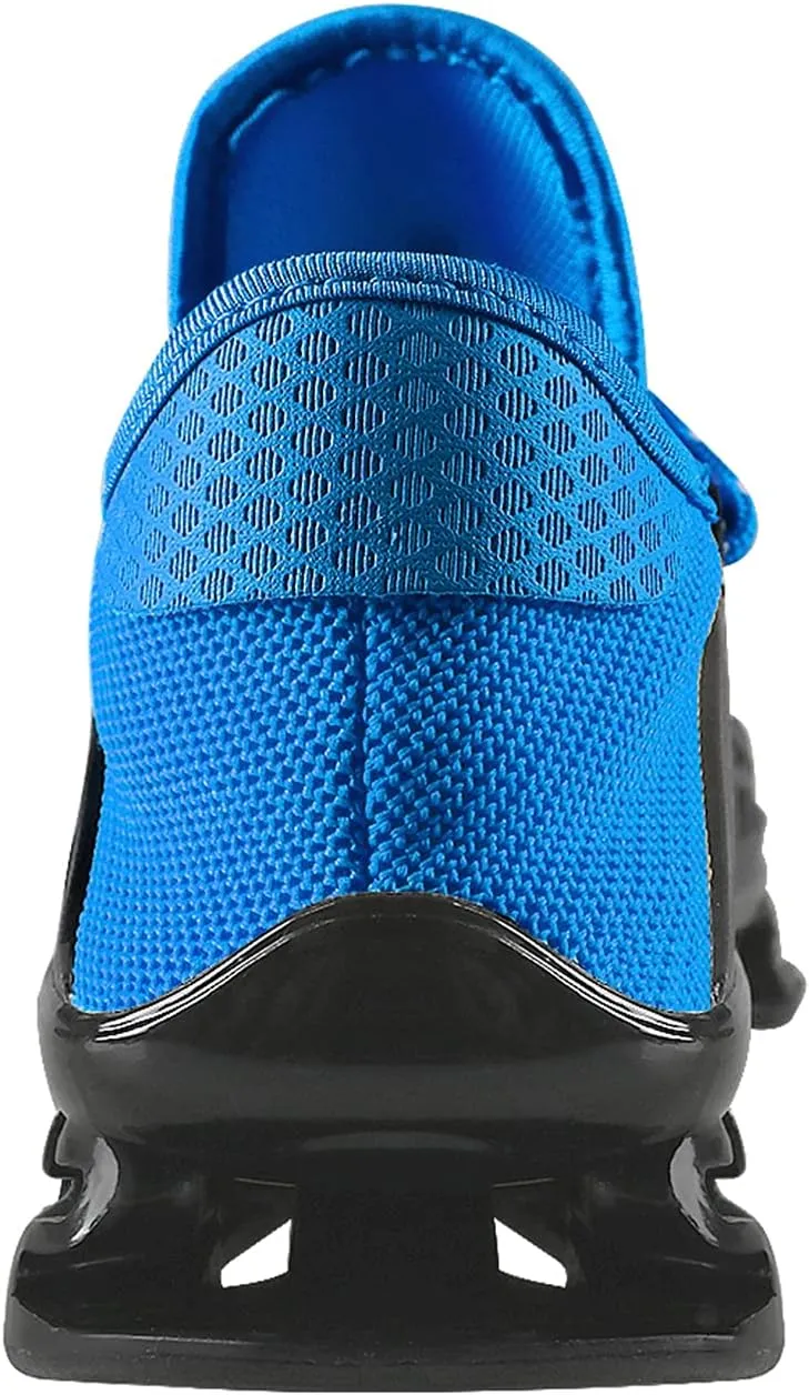 DUORO Mens Slip On Road Running Shoes Breathable Lightweight Comfortable Walking Shoes Athletic Gym Tennis Shoes for Men
