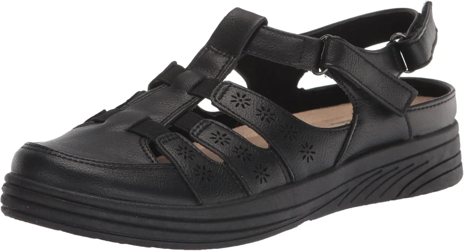 Easy Street Women's Rozene Mary Jane Flat