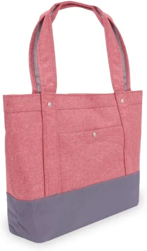 Everest 1002TB Stylish Tablet Tote Bag, Coral, One Size