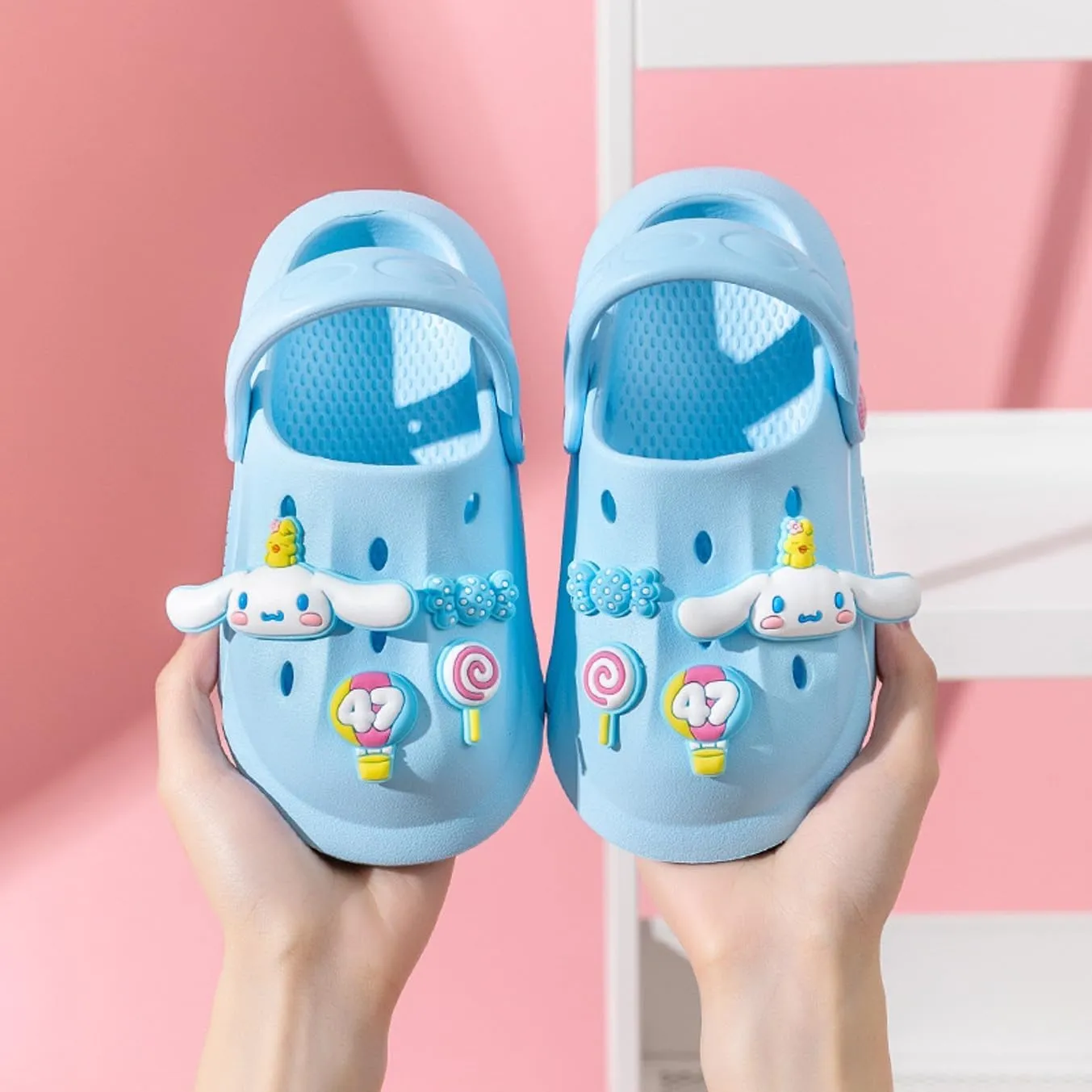 Everyday Delights Cinnamoroll Clogs Slip on Water Shoes Casual Summer for Girls Kids Children