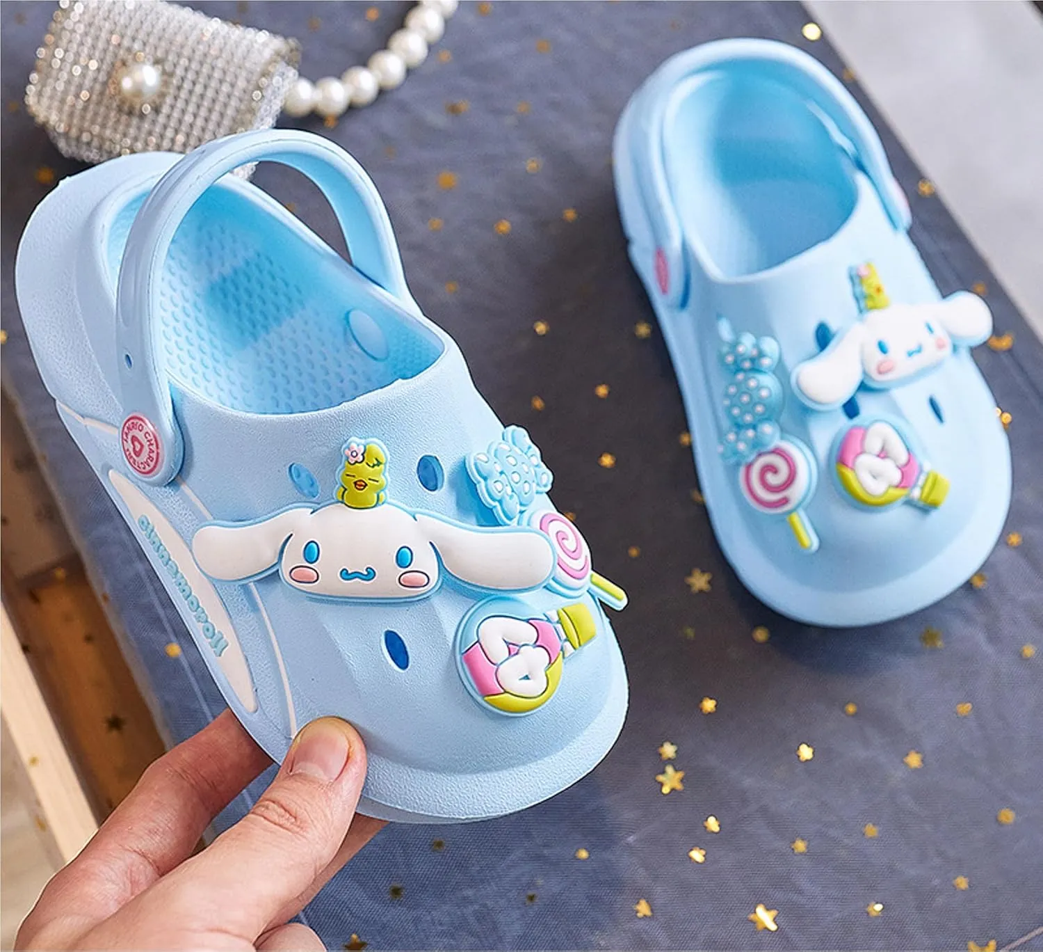 Everyday Delights Cinnamoroll Clogs Slip on Water Shoes Casual Summer for Girls Kids Children