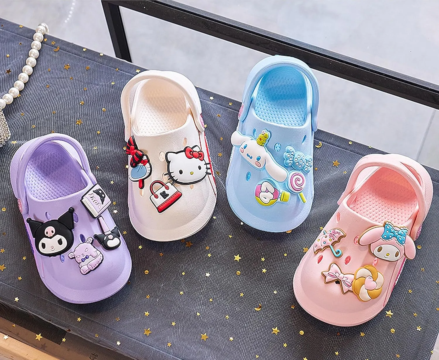 Everyday Delights Cinnamoroll Clogs Slip on Water Shoes Casual Summer for Girls Kids Children