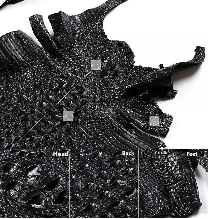 Exotic Genuine Alligator Skin Women Small Totes Bag Cross Shoulder Bag Authentic Crocodile Leather Lady Mini Purse Handbag