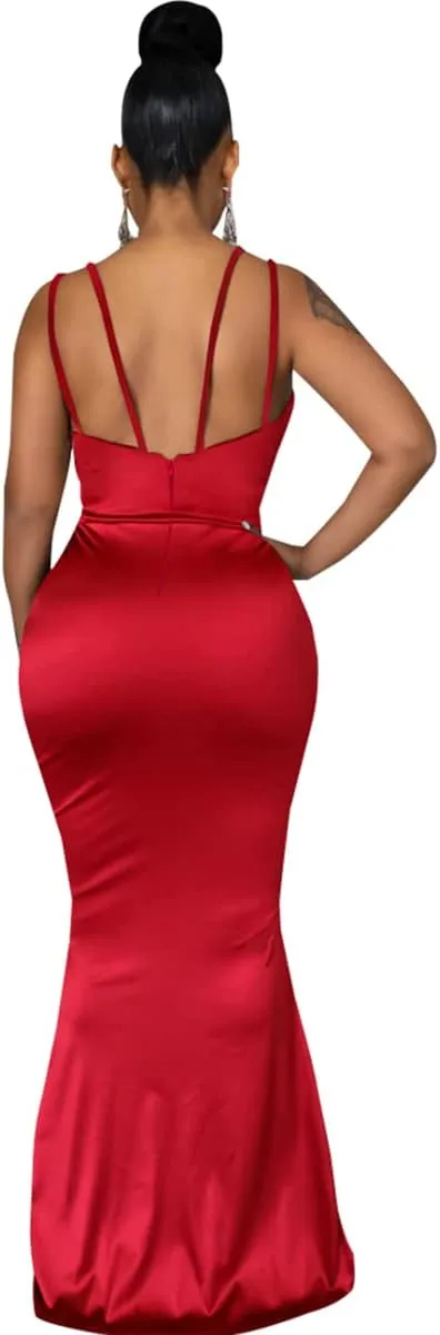 FairyLove Womens Sexy Bridesmaid Formal Evening Gown Dresses Wedding Guest Dress