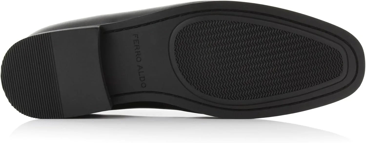 Ferro Aldo Dale MFA19703 Minimalist Slip-on Suede Penny Loafers