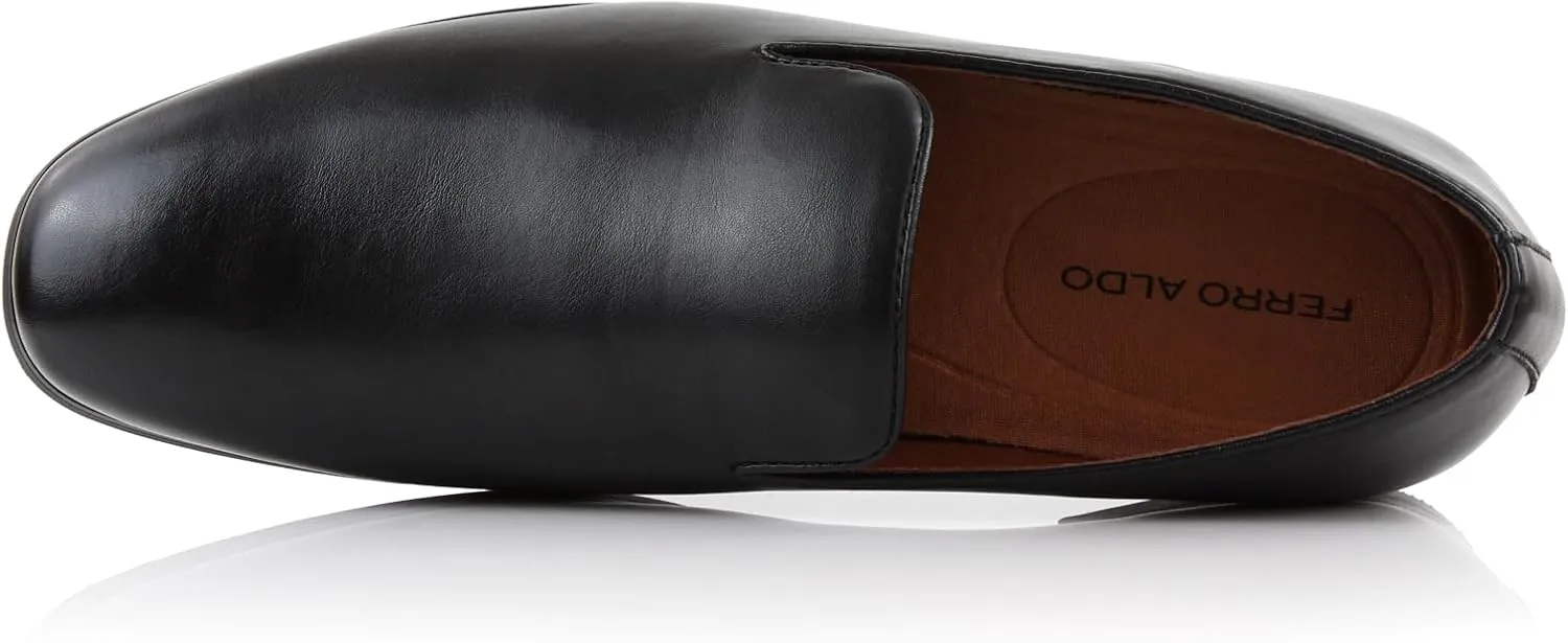 Ferro Aldo Dale MFA19703 Minimalist Slip-on Suede Penny Loafers